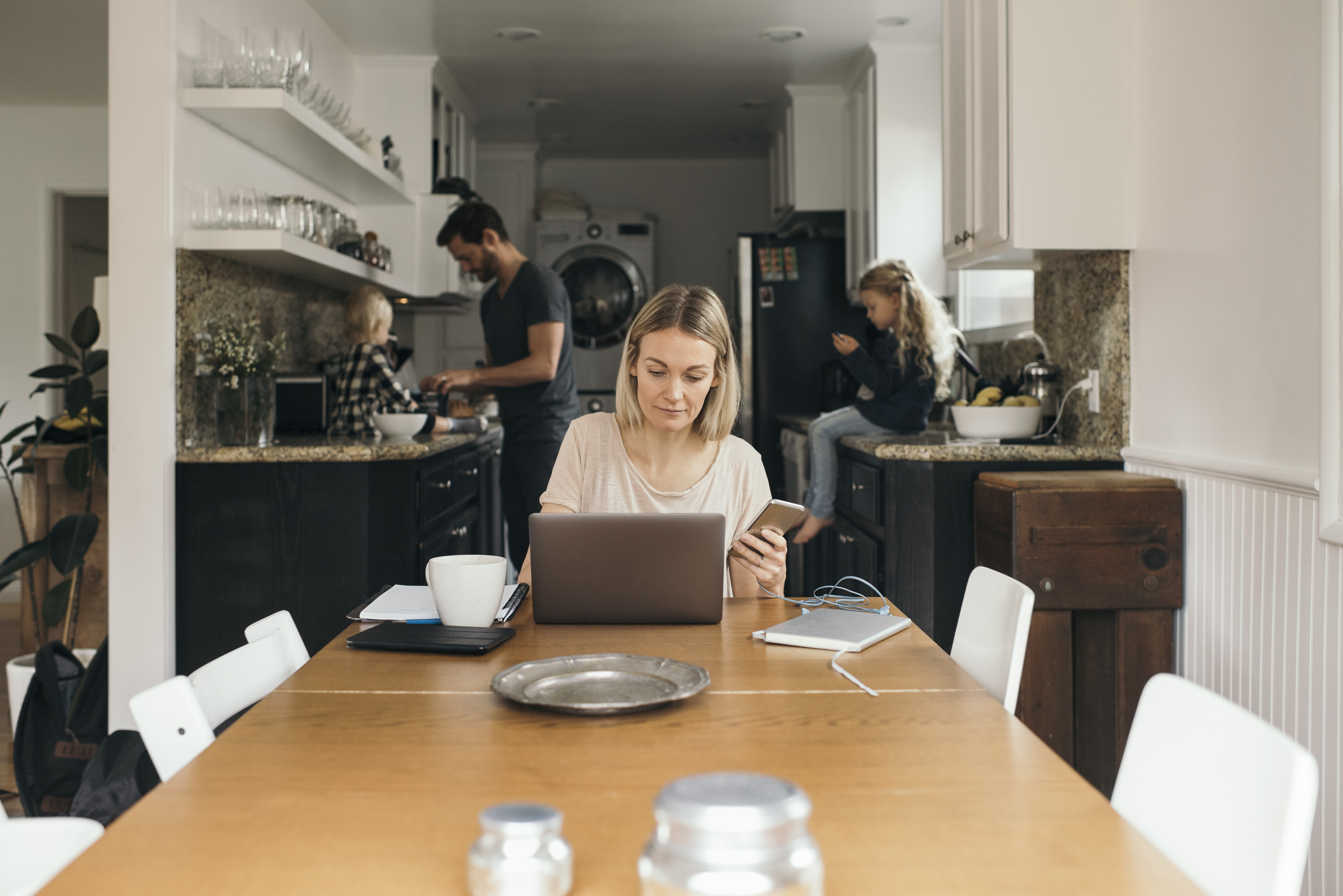 Portrayal of Capella online student displaying work-life balance