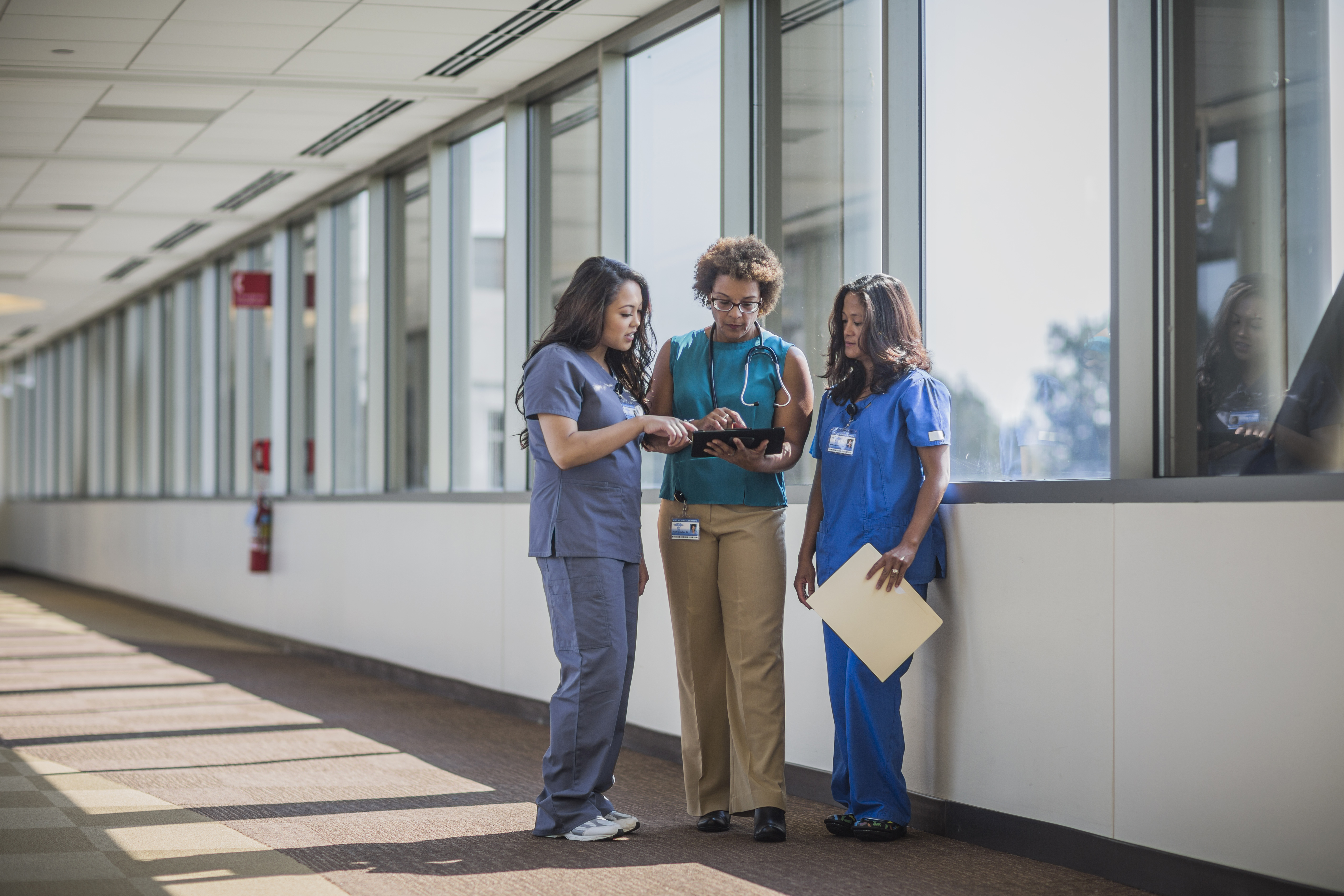 Portrayal of Capella nursing students.